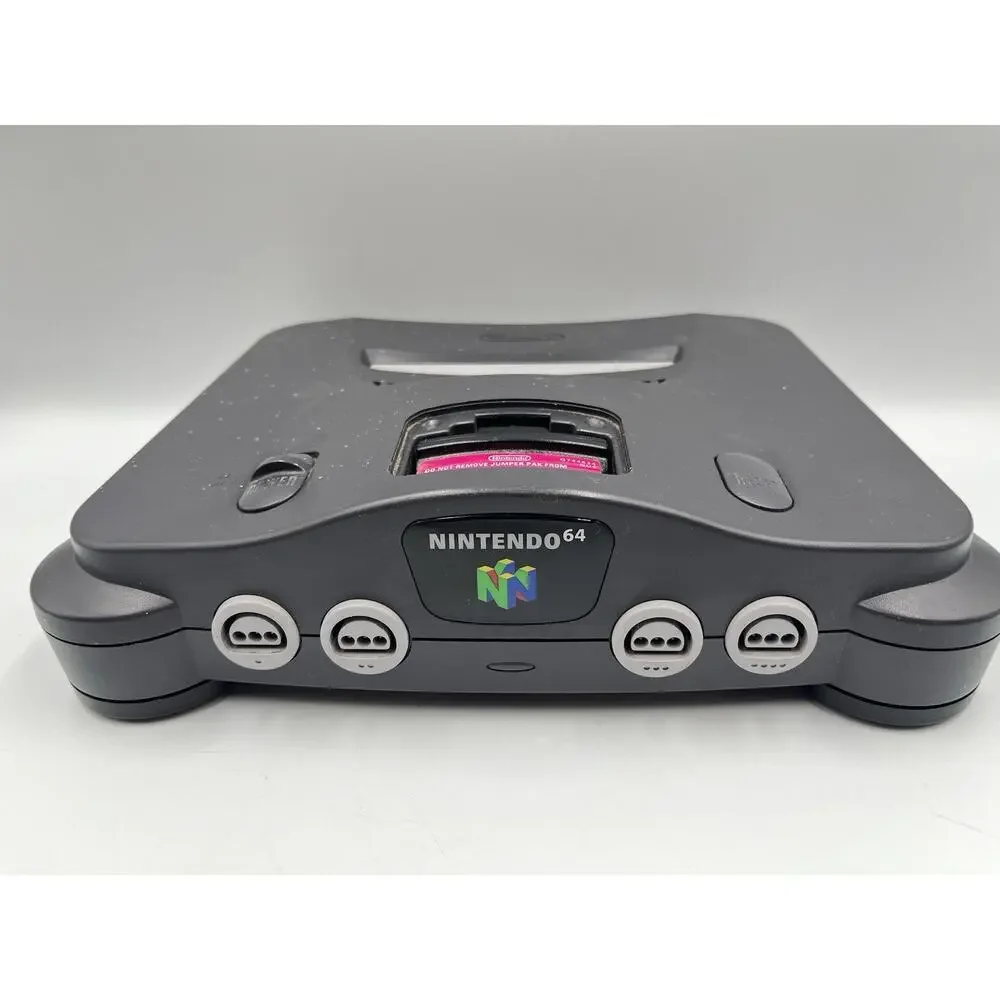Nintendo 64 Home Console Only Black - TESTED